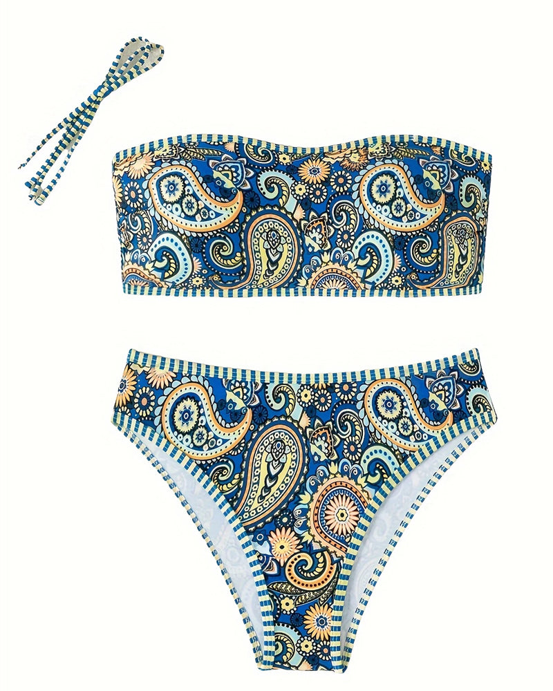 Maya™ | Tvådelad Bikini i Boho-stil