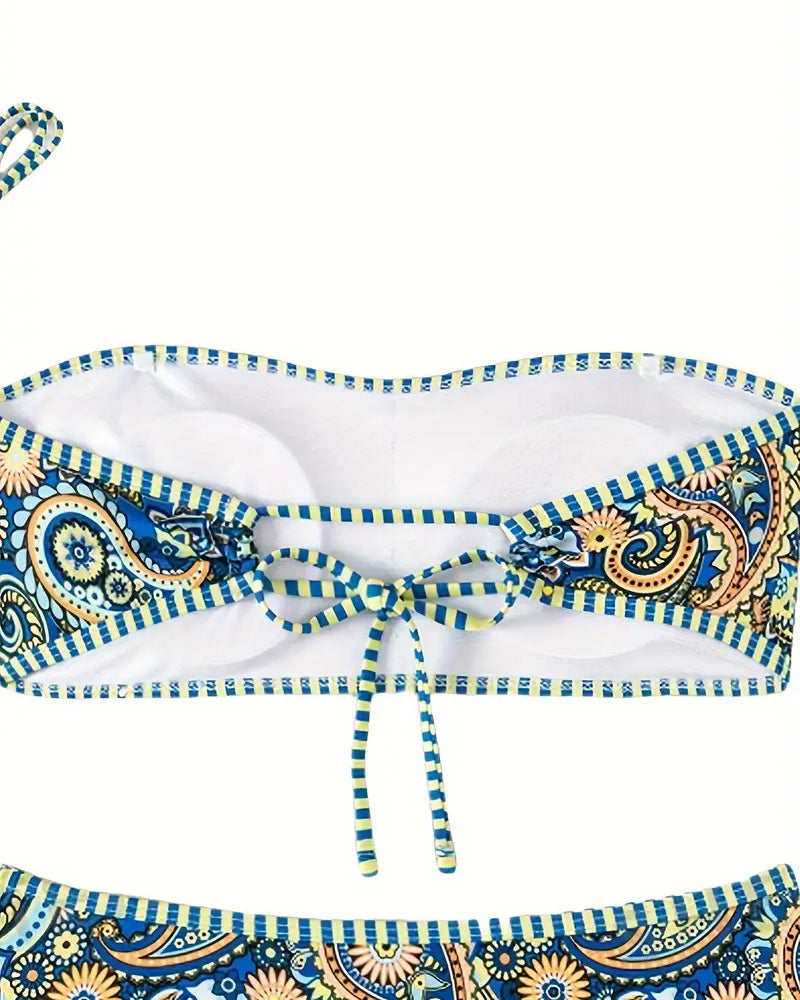 Maya™ | Tvådelad Bikini i Boho-stil