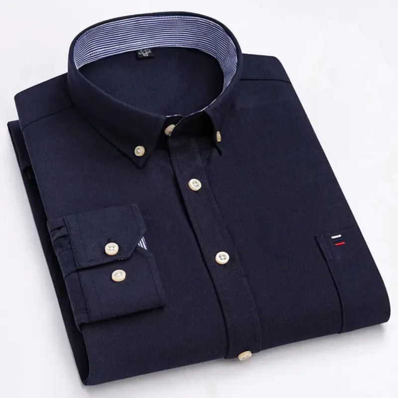 Tommy™ | Stilig Herrskjorta – Tidlös Klass & Komfort