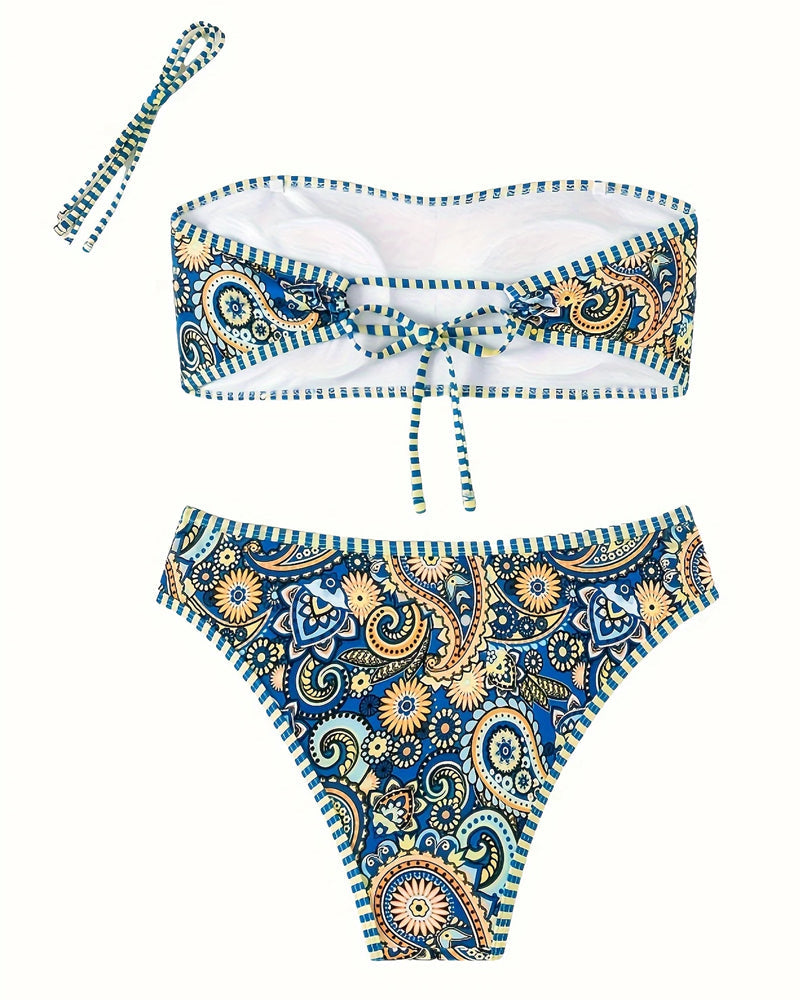 Maya™ | Tvådelad Bikini i Boho-stil