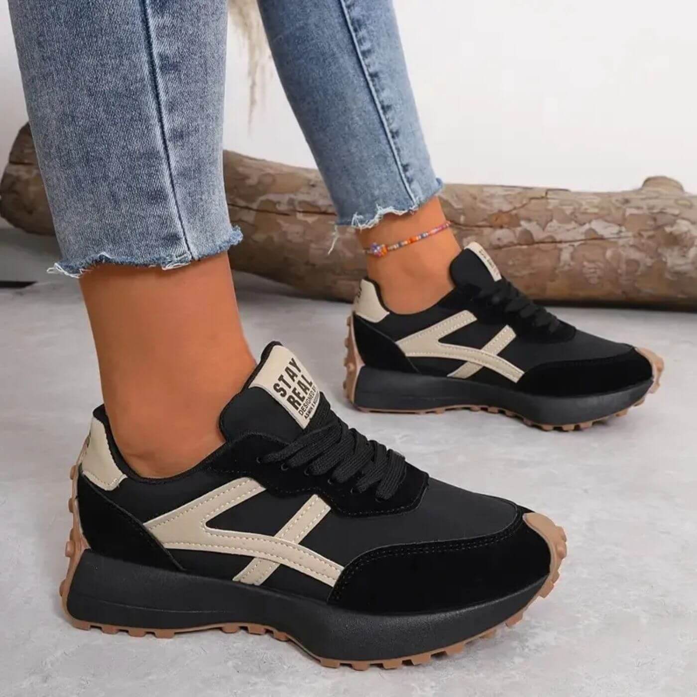 Luciana™ | Ortopediska Sneakers – Gå som på moln