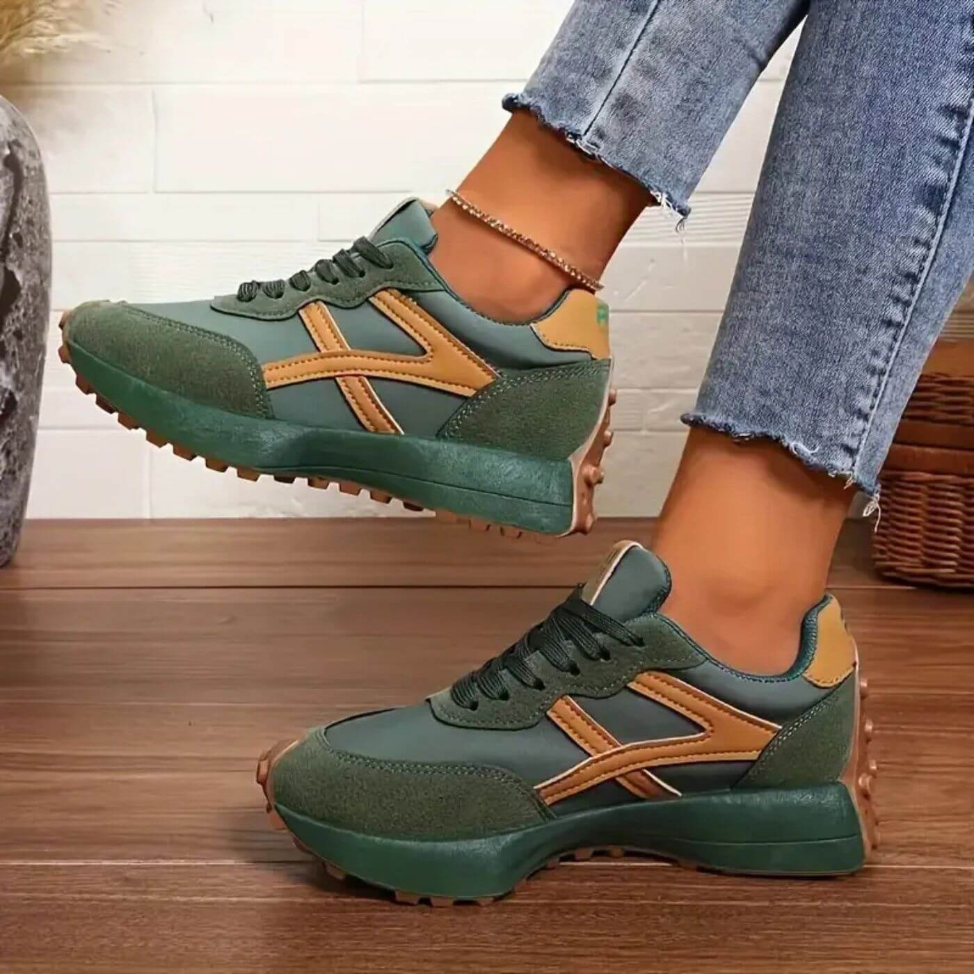 Luciana™ | Ortopediska Sneakers – Gå som på moln
