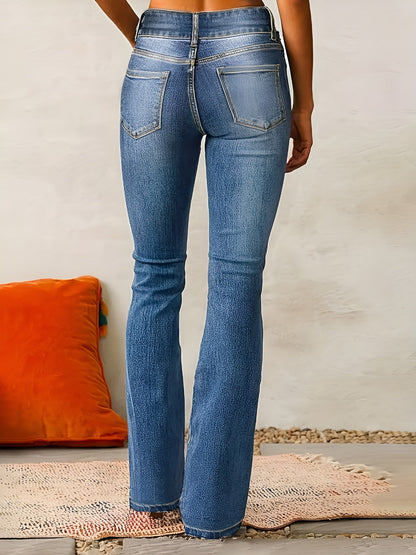 Alana™ | Ditt Perfekta High Waist Jeans för Alla Tillfällen