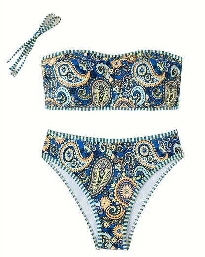 Maya™ | Tvådelad Bikini i Boho-stil