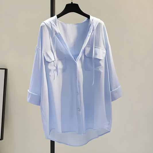 Ana™ | Ultralätt Sommarjacka med Solskydd & Koreansk Touch