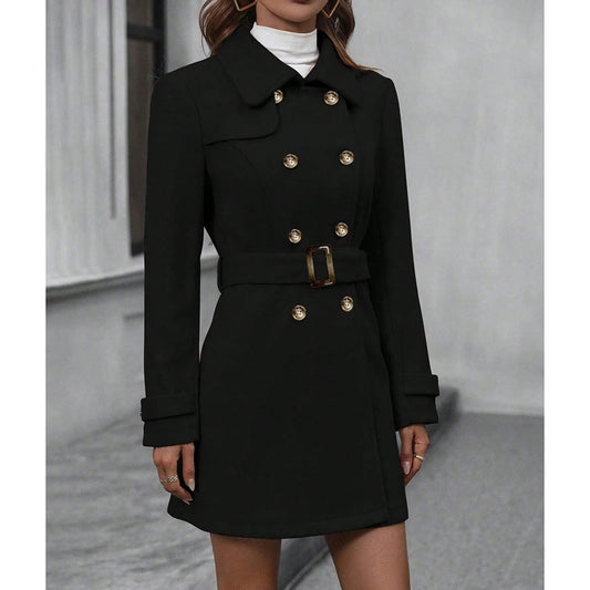 Carina™ | Elegant Trenchcoat för den Moderna Kvinnan