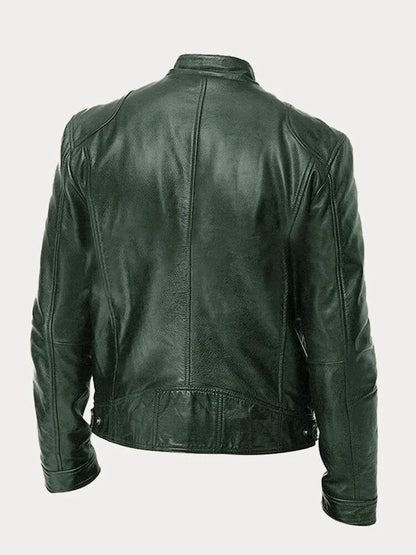Victor™ | Casual Läderjacka