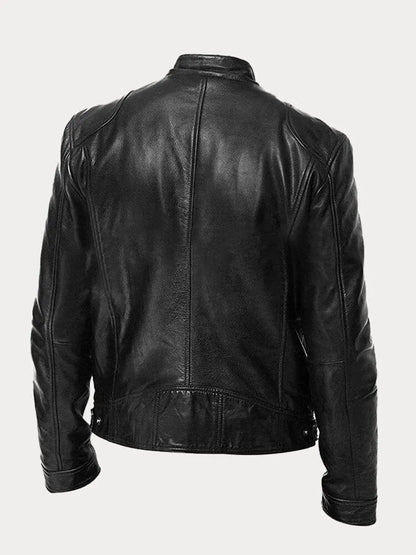 Victor™ | Casual Läderjacka