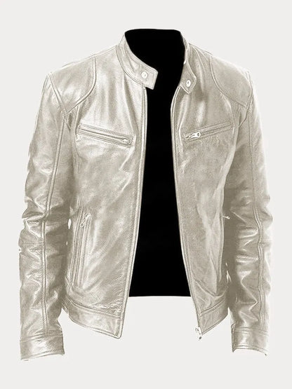 Victor™ | Casual Läderjacka