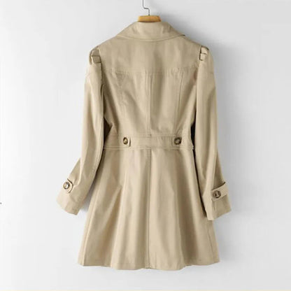 Laurian™ | Lätt Lyx i en Tidlös Trenchcoat