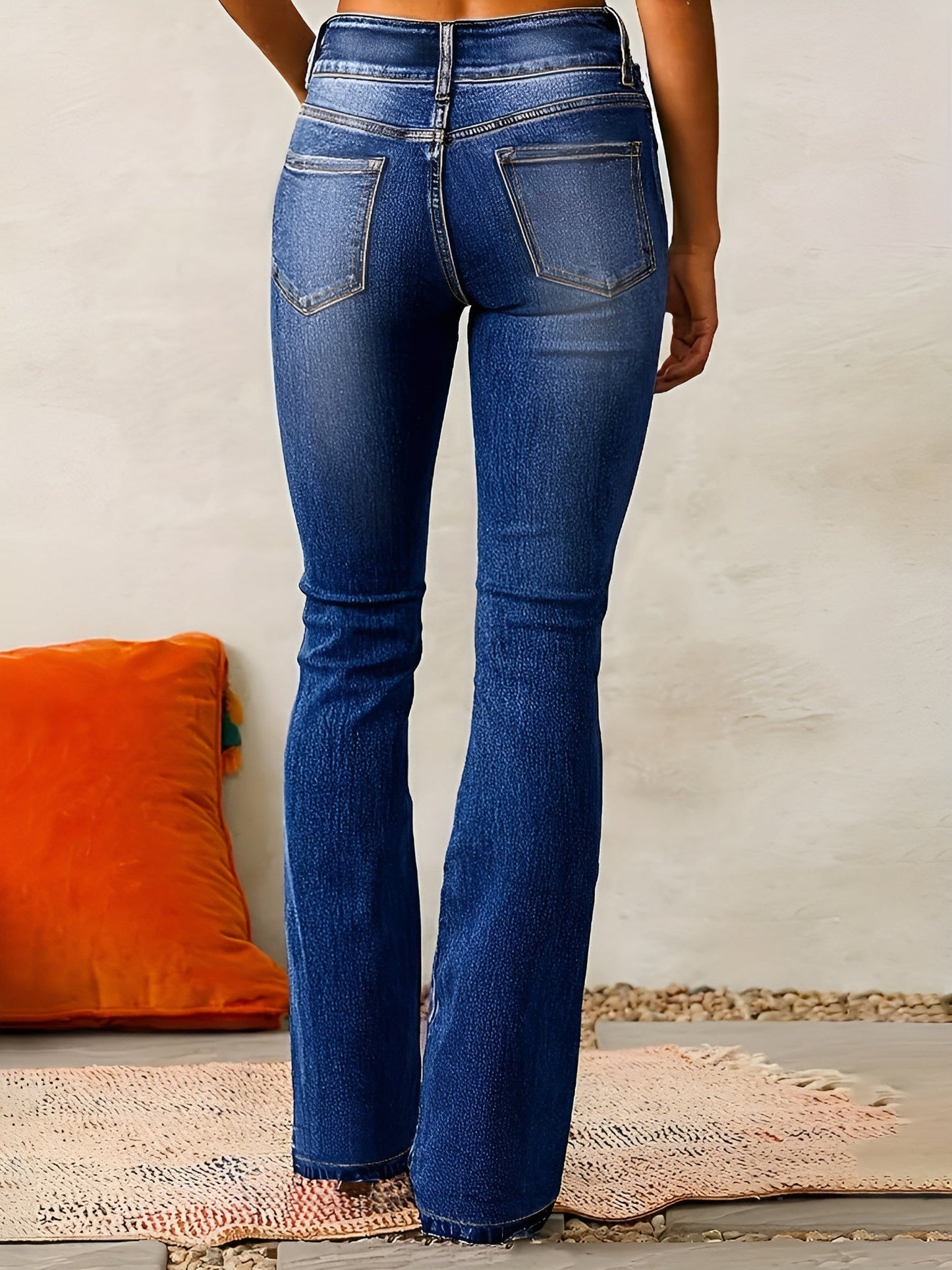 Alana™ | Ditt Perfekta High Waist Jeans för Alla Tillfällen