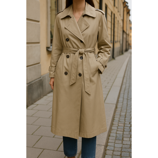 Petra™ | Tidlös Trenchcoat med Vintagecharm